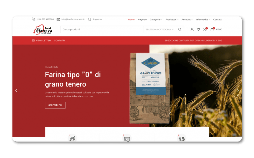 Sito web love food abruzzo